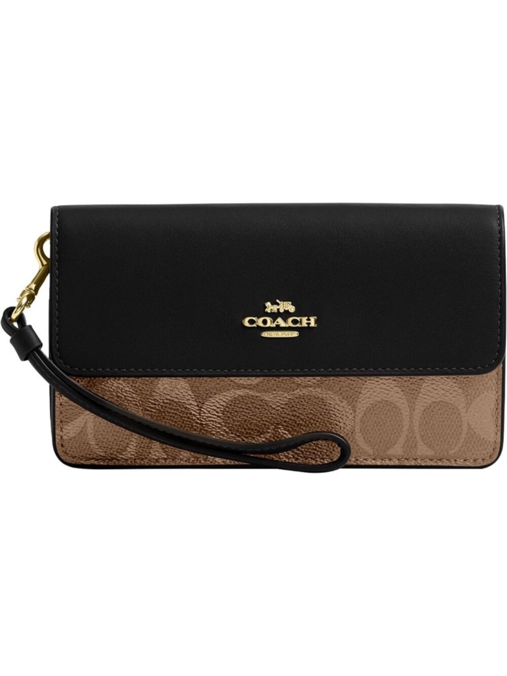 Chic Women's Foldover Wristlet Clutch - Stylish & Versatile for Day/Night Out